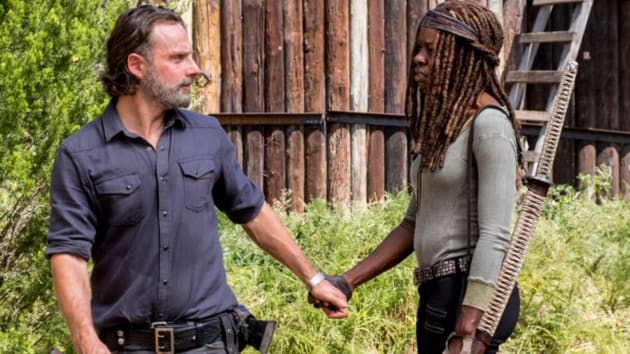 The Walking Dead: AMC Unveils First Photos for Rick & Michonne Spinoff