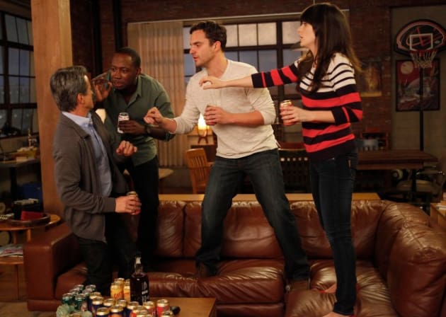 Drinking with Russell
