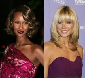 imanheidi12 Iman Talks Trash to Heidi Klum