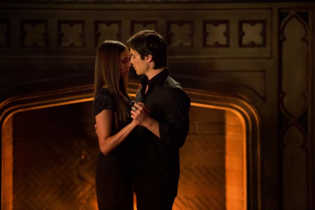 We're Mated For Life — wellneverforgetdelena: Delena first kiss