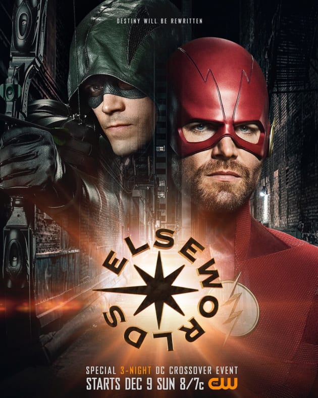 Elseworlds Crossover Poster The Flash TV Fanatic