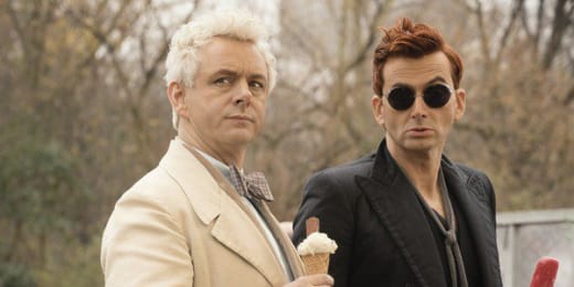 Crowley and Aziraphale Ice Cream
