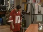 Leonard in Football Jersey