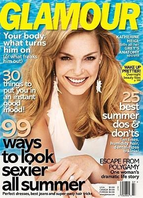 Katherine Heigl: Glamour Cover