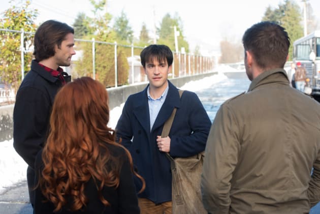Gavin is cornered - Supernatural Season 12 Episode 13
