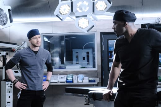 Conrad Confonts Cain - The Resident Season 3 Episode 19