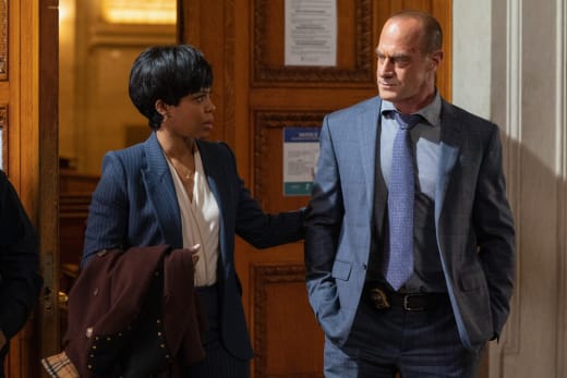 Bell Offers Stabler Support - Law & Order: Organized Crime Season 1 Episode 4