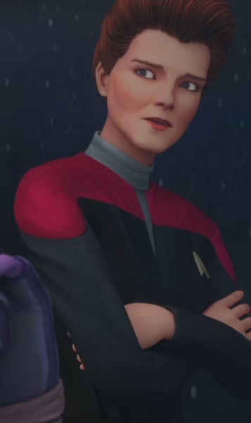 Janeway Awaiting a Decision - Star Trek: Prodigy Season 1 Episode 9