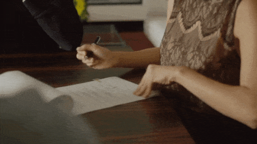 Sign the Contract - The Arrangement