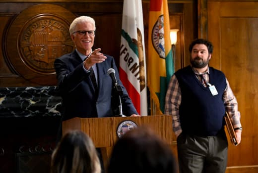 Ted Danson and Bobby Moynihan