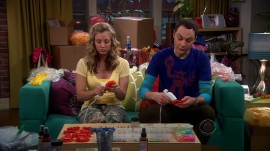 Sheldon and Penny Make Berets
