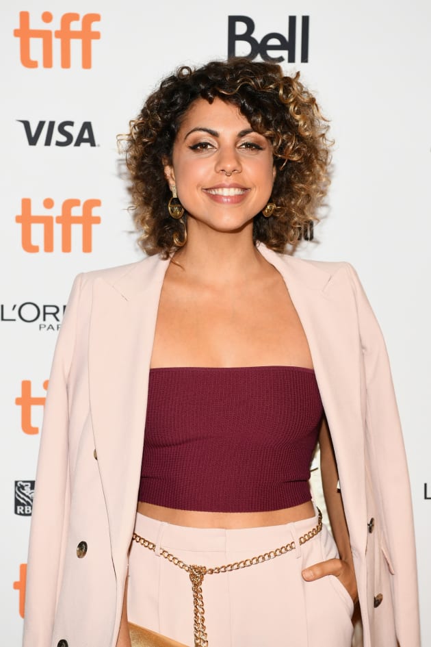 Jess Salgueiro attends the "Mouthpiece" premiere during 2018 Toronto