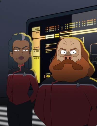 Freeman and Durango - Star Trek: Lower Decks Season 1 Episode 4