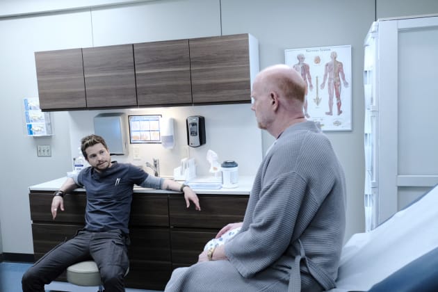 Chatting with Dad - The Resident Season 3 Episode 20