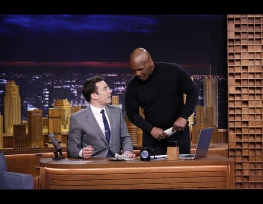 Mike Tyson on The Tonight Show