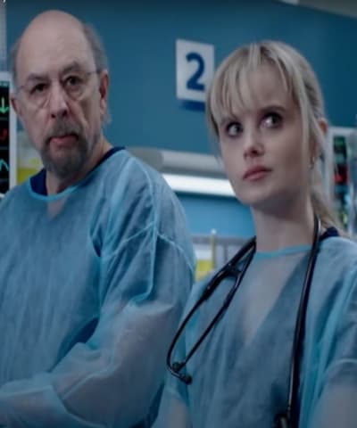 Charlie and Glassman in the Middle of an Emergency - The Good Doctor Season 7 Episode 6