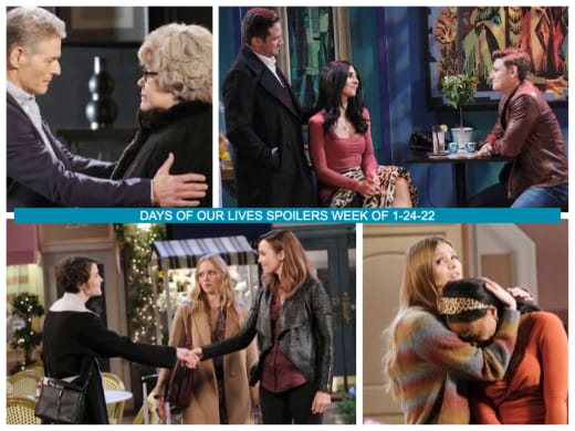 Spoilers for the Week of 1-24-22 - Days of Our Lives