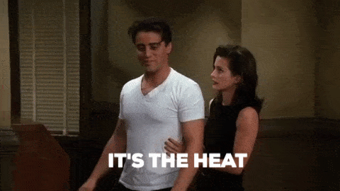 Monica and Joey - Friends Season 3 Episode 6