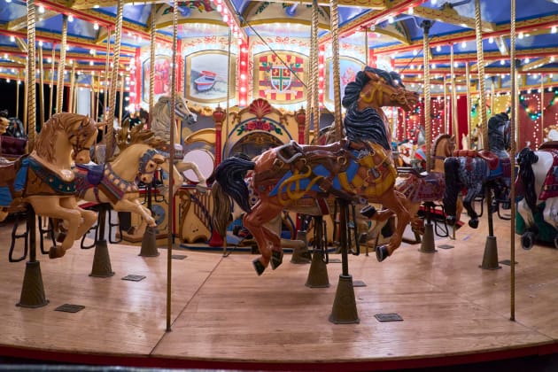Closeup of the Carousel