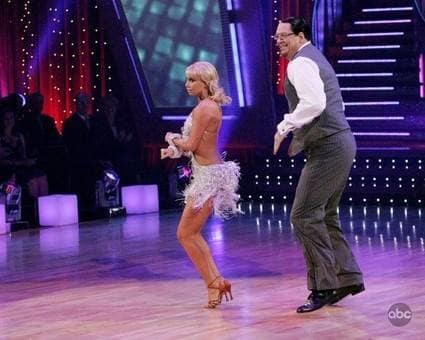 Penn Jillette and Kym Johnson