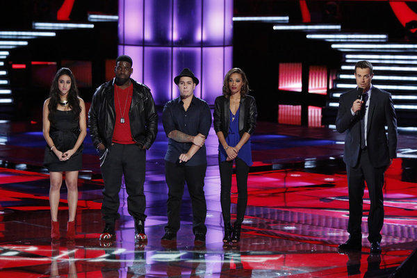 The Voice Bottom Four