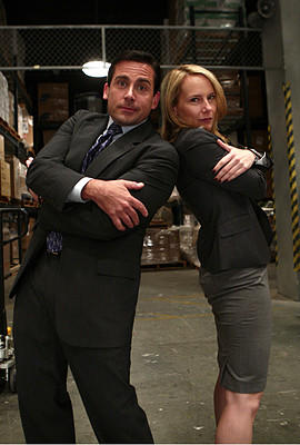 Michael Scott and Holly Flax