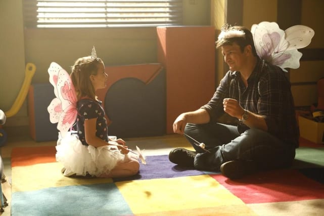 Castle Wears Fairy Wings