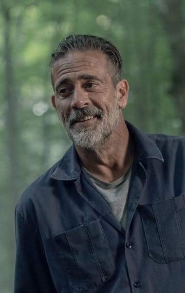 Negan Smiles - The Walking Dead Season 10 Episode 5