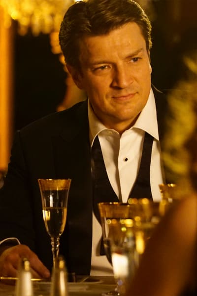 Castle Looks Worried
