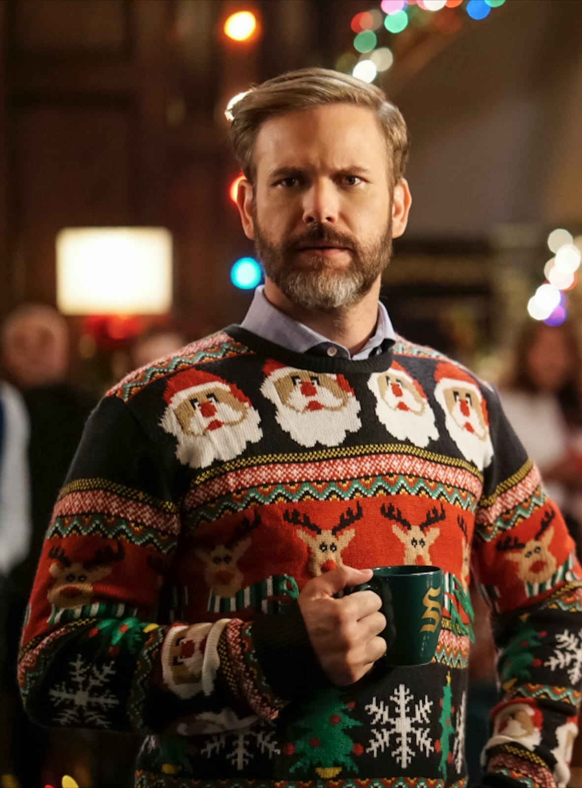 Beard christmas outlet jumper