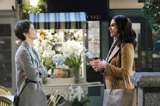 Chloe Advises Sarah - Days of Our Lives
