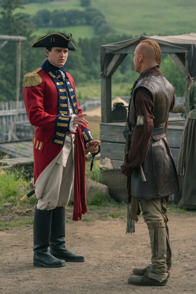 William and Ian at Fort Ticonderoga - Outlander Season 7 Episode 6