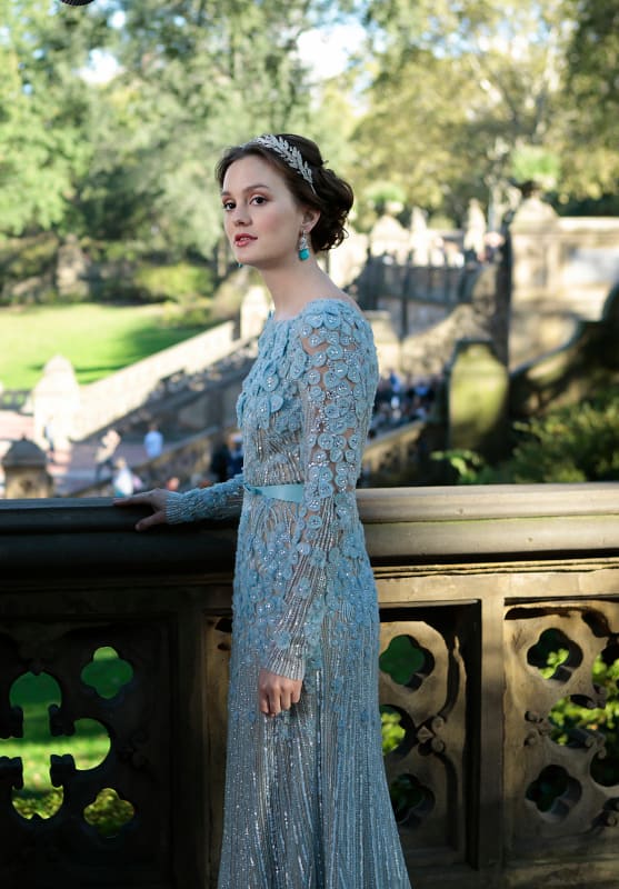 Blair Waldorf Wedding Dress Reloaded Tv Fanatic