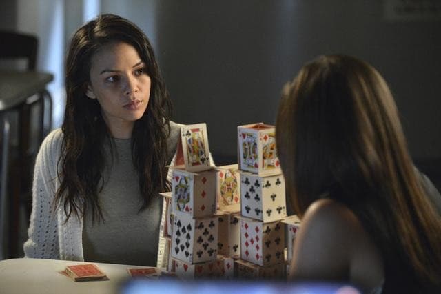 Janel Parrish as Mona on Pretty Little Liars