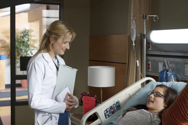 Emily and a Patient