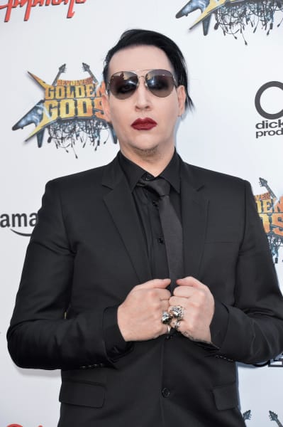Marilyn Manson Attends 6th Annual Revolver Golden Gods Award