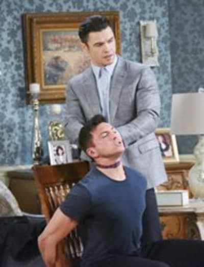 Xander Attacks Ben - Days of Our Lives
