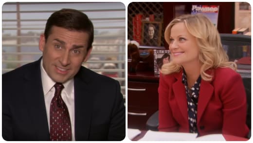 Michael Scott and Leslie Knope - The Office