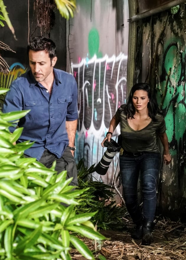 Hawaii Five0's Katrina Law Q & A Her KickAss Character, Her Action