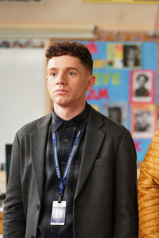 Jacob in classroom Abbott Elementary Season 2 Episode 14 TV Fanatic