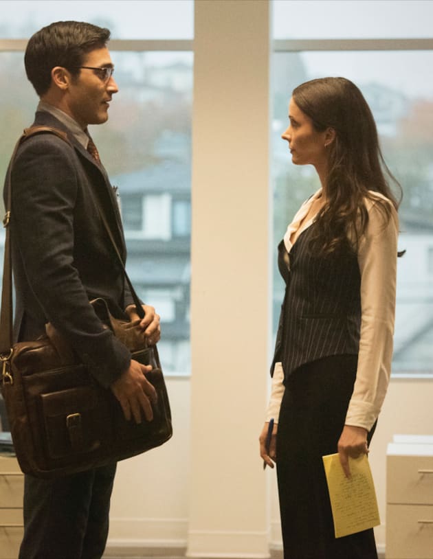 At the Daily Planet - Superman & Lois