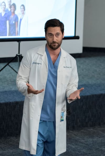 Max Meeting - tall  - New Amsterdam Season 2 Episode 2