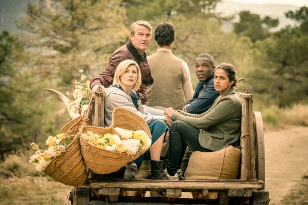 Wagon Ride Close Up - Doctor Who Season 11 Episode 6
