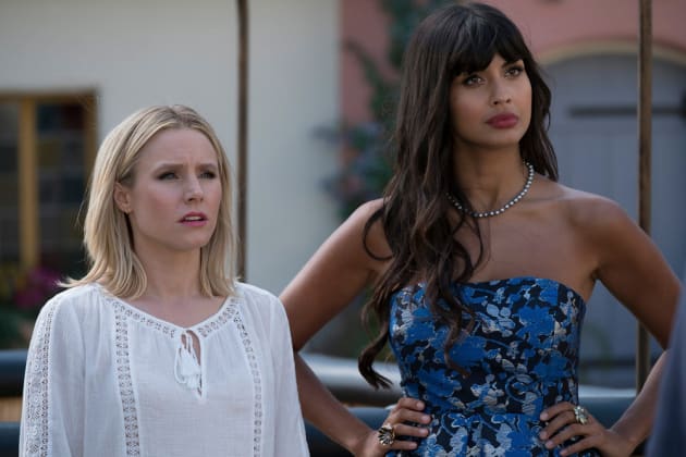 Eleanor and Tahani - The Good Place Season 2 Episode 10