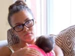 Briana Holds Her Baby - Teen Mom 2