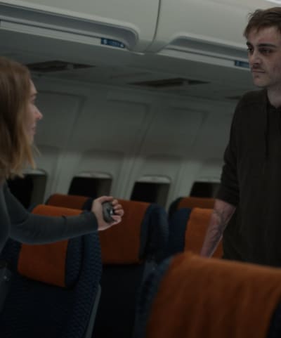 Angelina on the Plane - Manifest Season 4 Episode 10