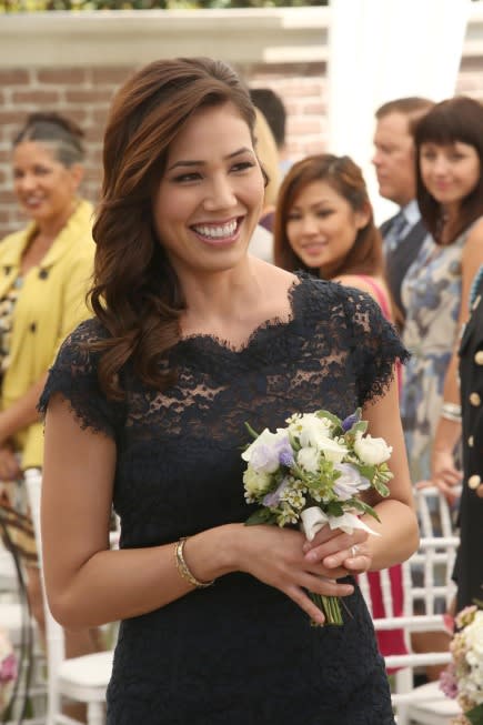 Angela Walks Down the Aisle TV Fanatic