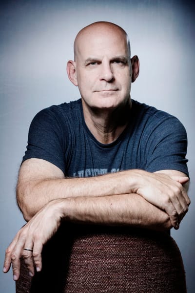 US mystery novel writer Harlan Coben poses during a photo session in Paris