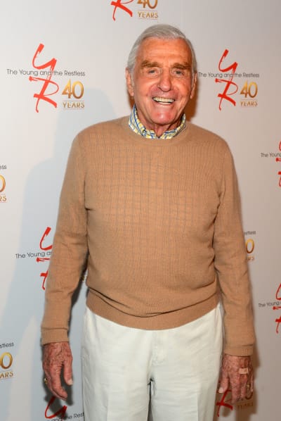 Jerry Douglas poses at 'The Young & The Restless'