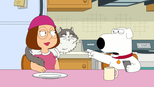 Pouncy, The Evil Cat - Family Guy